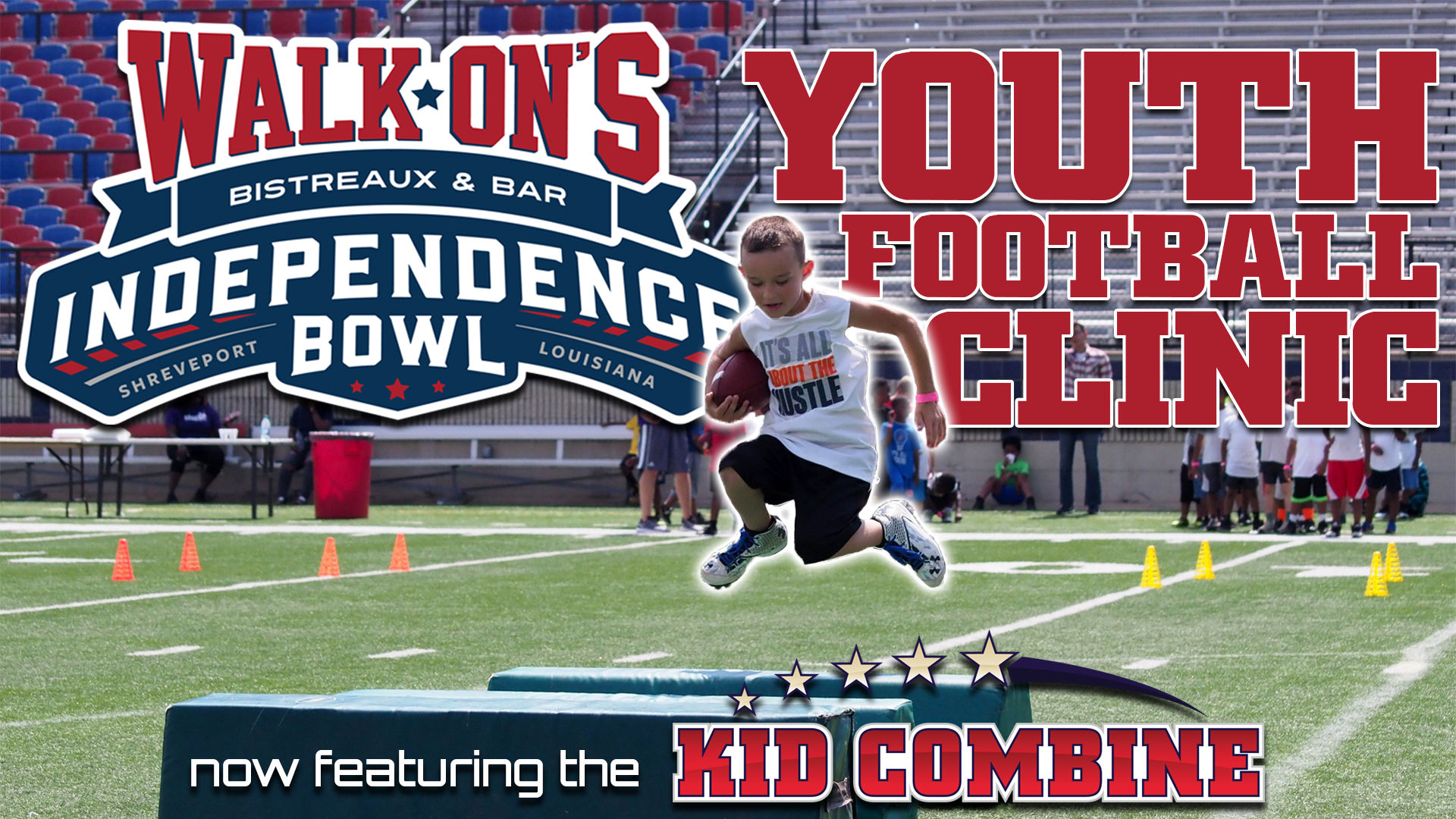 WALK-ON'S INDEPENDENCE BOWL YOUTH FOOTBALL CLINIC